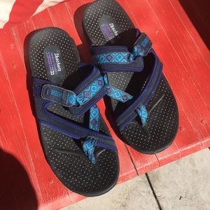 Skecher blue sandals TODAY ONLY